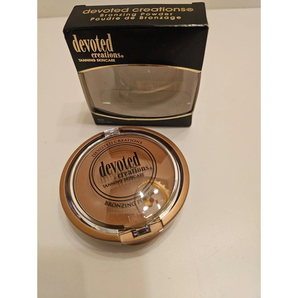 Devoted Creations Bronzing Powder Matte Finish Mineral Tanning‎ Skincare 0.35oz